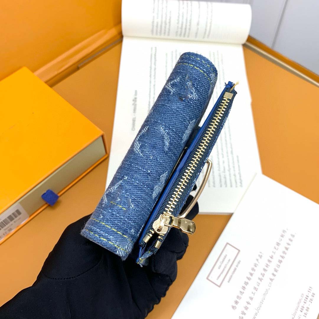 Genuine leather Designers Men Women wallets flower card holder women fashion plaid style purse mens Clutch wallet luxurys Bags with box