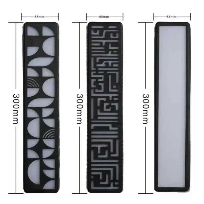 Minimalist Wall Sconce Lights Retro Rectangular Outdoor Light 85-265V Garden Home Decorative Wall Light Porch Lamp WaterproofM251127