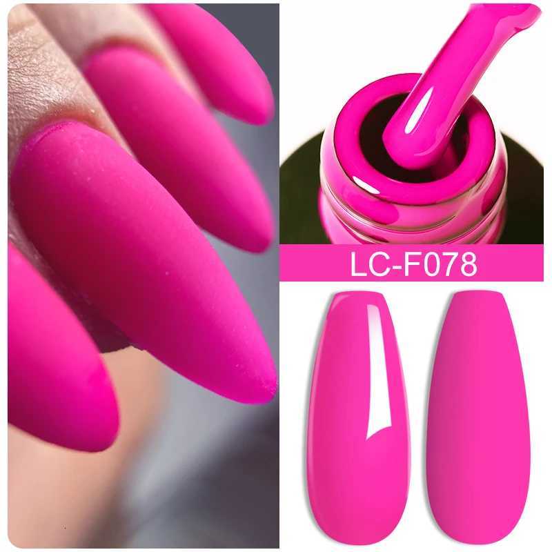LILYCUTE Fluorescent Nail Gel Polish Orange Red Neon Bright Color Summer Series Soak Off For Manicure Nail Art UV Gel VarnishT251127