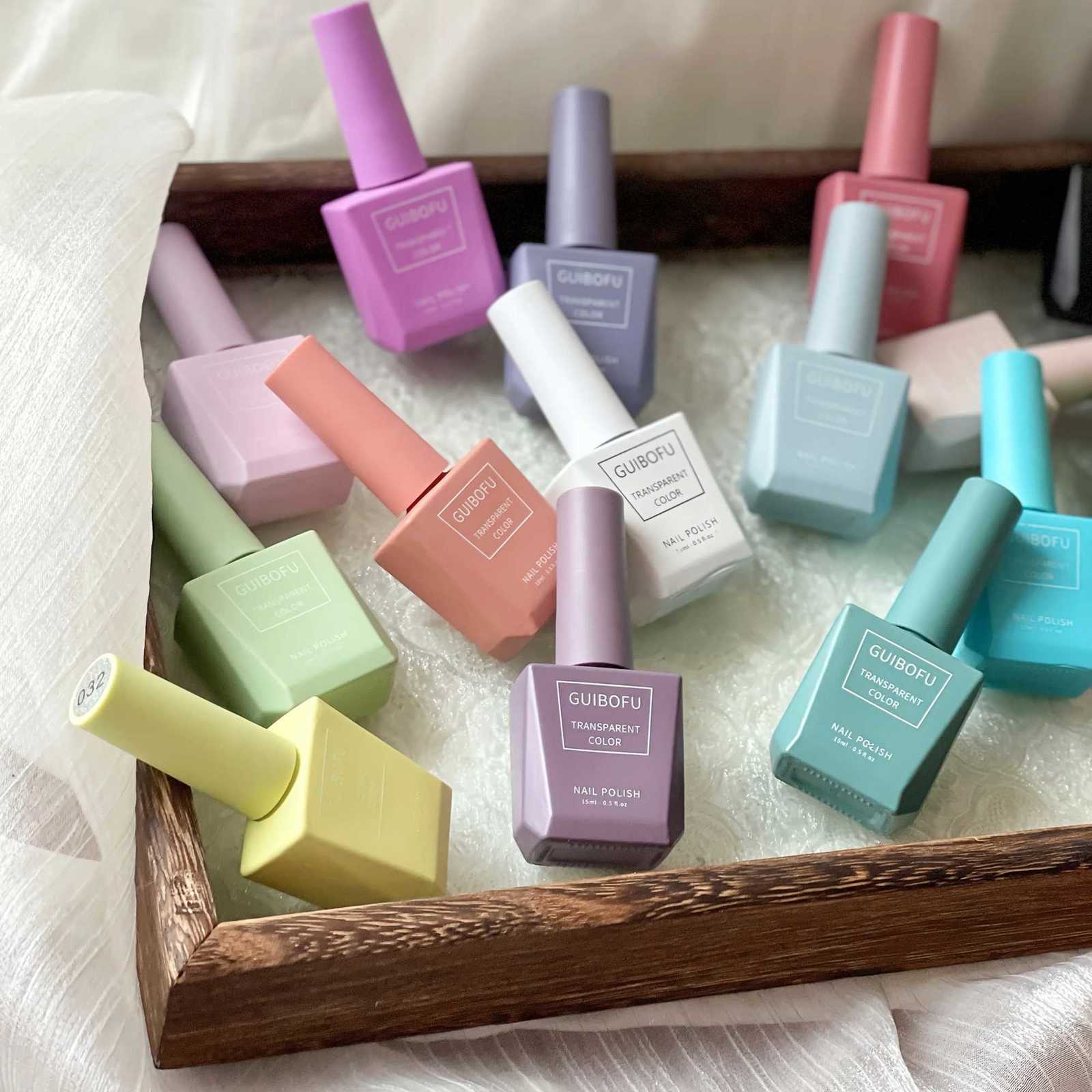 1pc 15ml Milky Jelly Nude Gel Nail Polish Transparent Colors Sheer White Pink Gel Nail Kit For Salon 68 ColorT251127