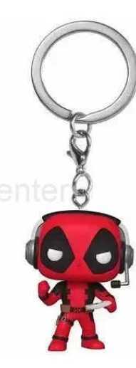 Disney Funko Pocket Pop KeyChain Super Heroes Deadpool Gamer Keychains Toy Bobble Head Keychain Vinyl Action Figures Toys H251127