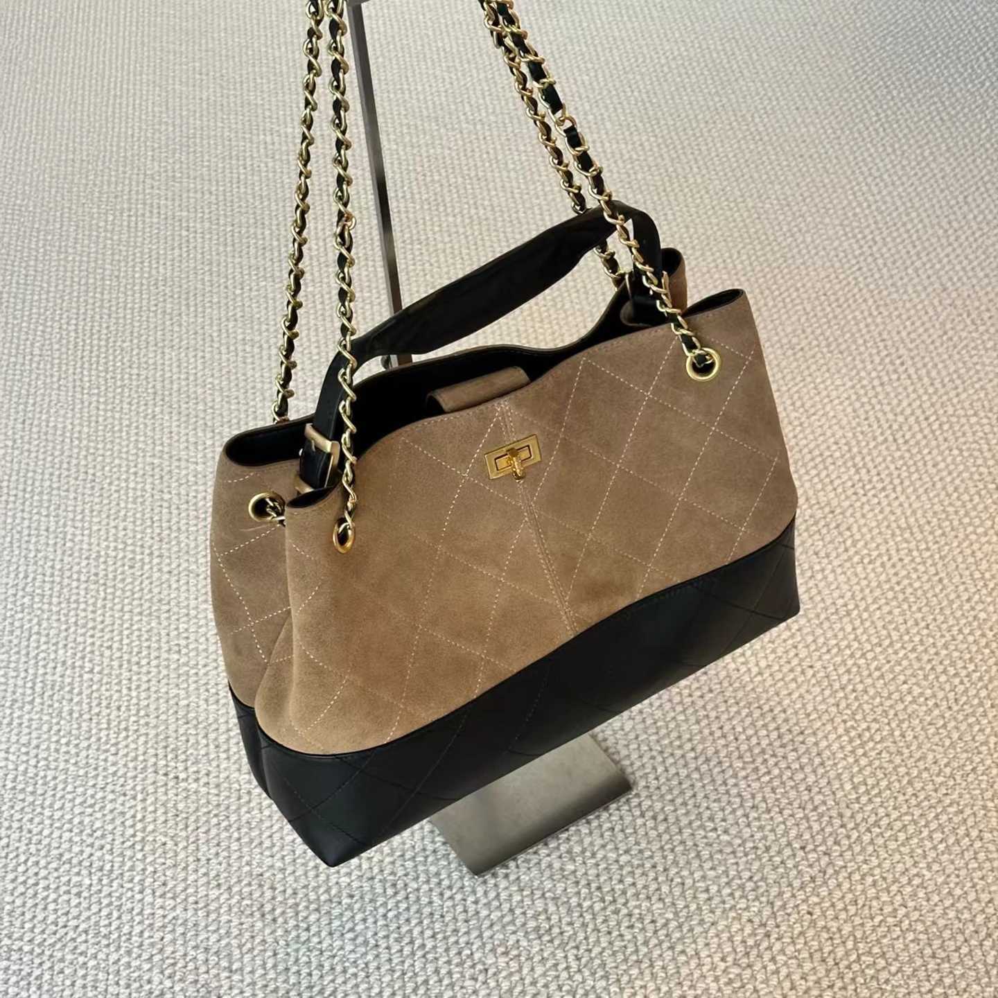 Mendy Suede Genuine Leather Luxury Designer Tote Bag Handbag Women High End Bag Shoulder Large Womens Bag Chain Underarm 2025 K251127