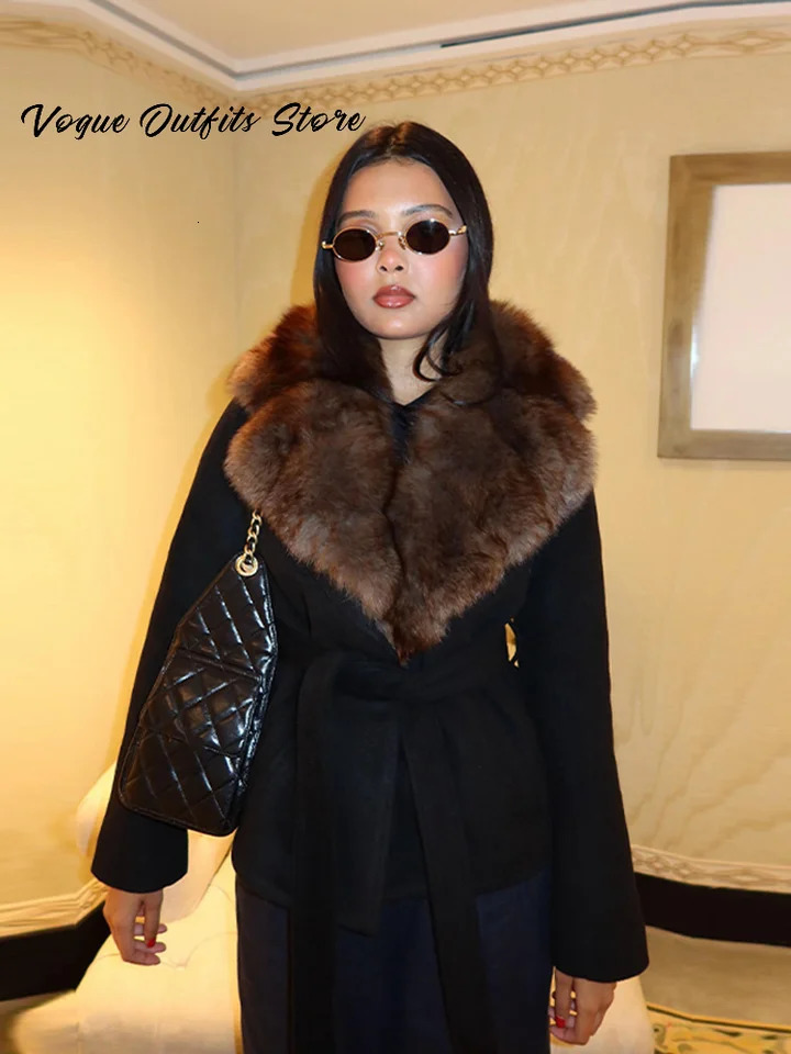 Casual Furry Faux Fur Hooded Pullover Women Full Sleeve Loose Warm Solid Coat 2025 Autumn Winter Lady Chic Street Outwear 251126