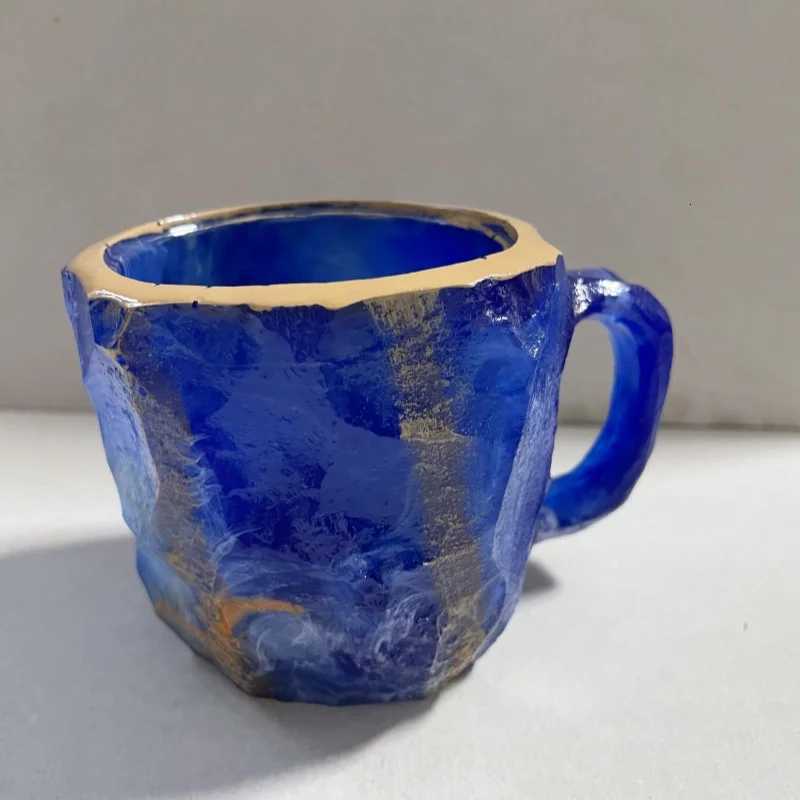 Imitation Mineral Crystal Coffee Mug Simulation Mineral Crystal Resin Coffee Cups Elegant Coffee Mug Novelty Cute Water Cup Gift C251127