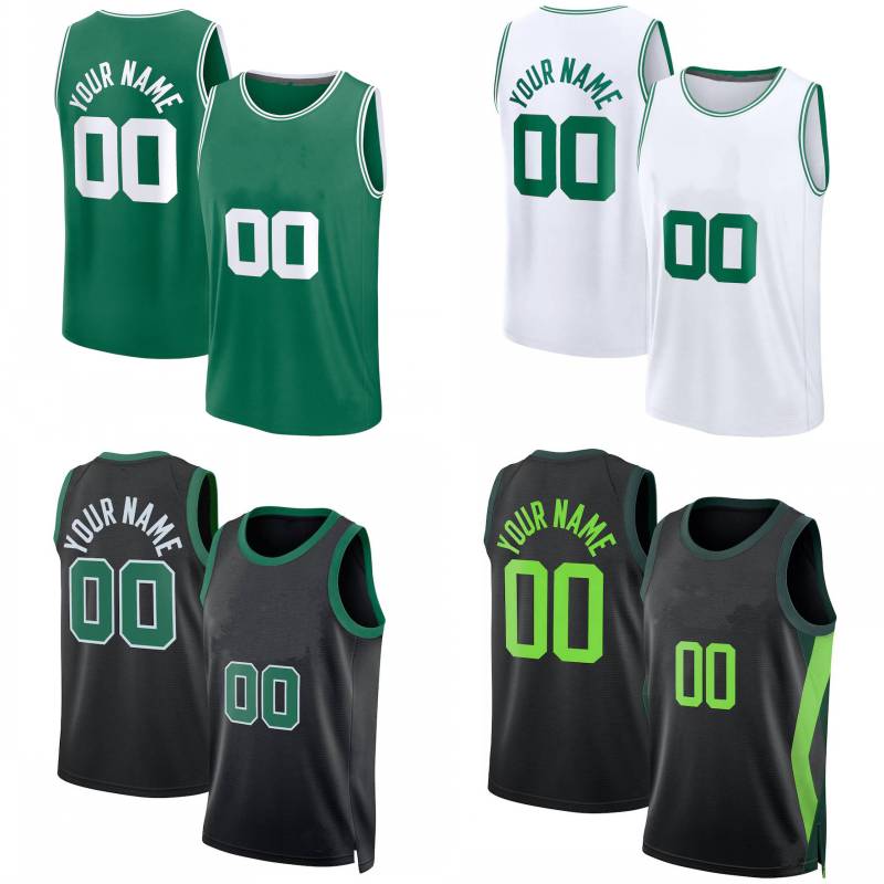 Custom Print Tatum Basketball Jersey Hot Pressing Brown White Pritchard Hugo Gonzalez Horford Kornet Davison Queta Hauser Scheierman Craig Peterson Shirt