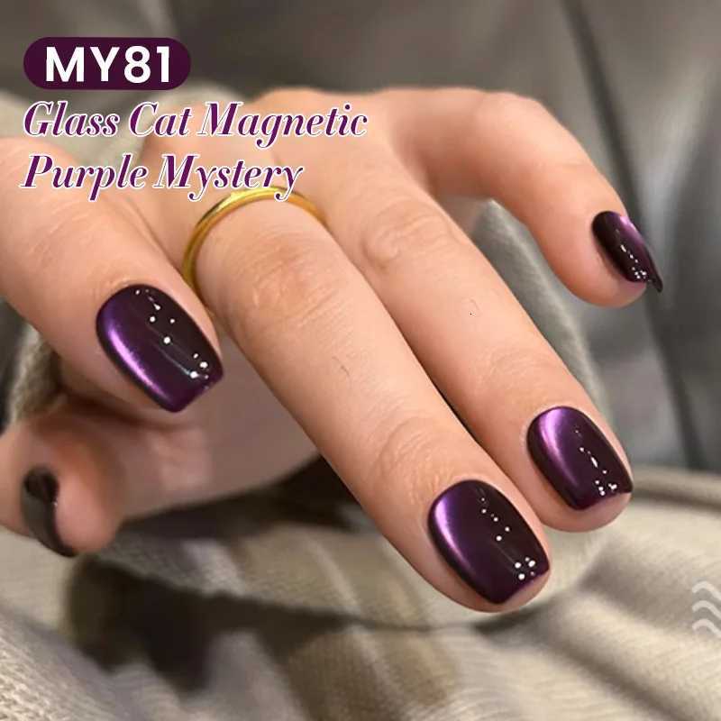 BORN PRETTY 10ml Purple Water Light Cat Magnetic Gel Polish Soak Off UV LED Varnish Semi Permanent Nail Art for Manicure DesignT251127
