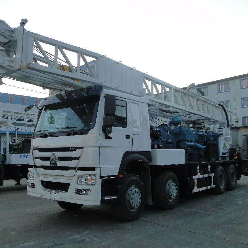 Professional Truck-Mounted Grinding Disc Drill Rig, Multi-Functional Deep Hole Drilling Machine for Mining