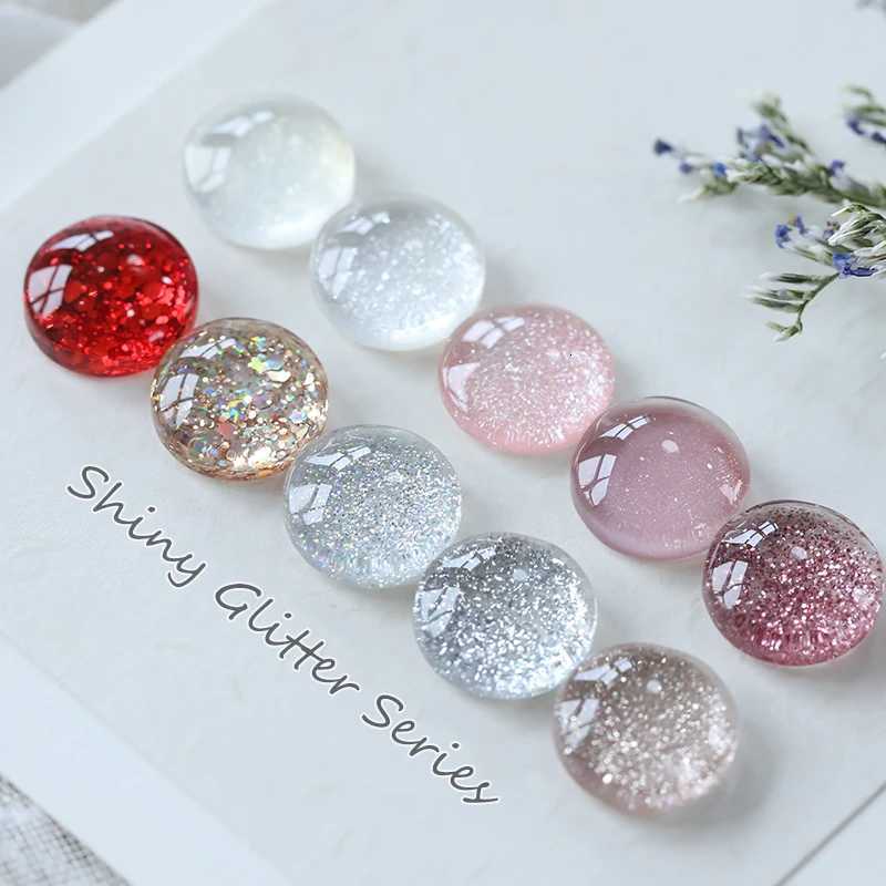 UR SUGAR 15ml Sparkling Glitter Series Gel Nail Polish Shiny Sliver Semi Permanent Soak Off UV Gel Nail Art Varnish ManicureT251127