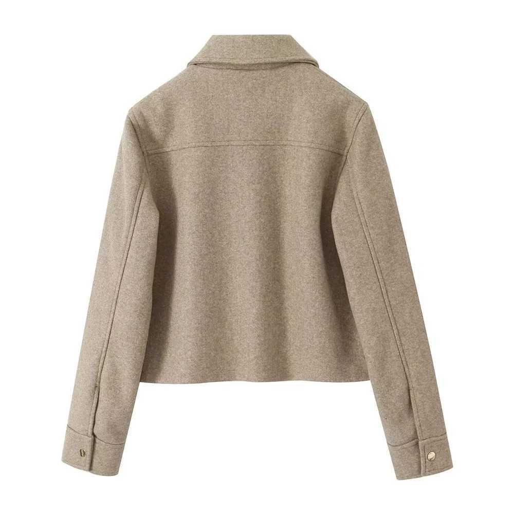 UNIZERA Autumn New Womens Casual Polo Collar Long Sleeve Texture Fashion Versatile Jacket CoatXJ251127