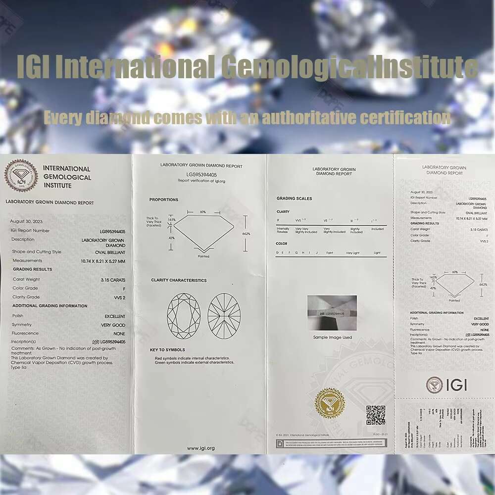 Luxury Lab Grown Diamond Ring 3CT Radiant Cut 14k Gold IGI Certificate Hidden Halo Engagement Ring