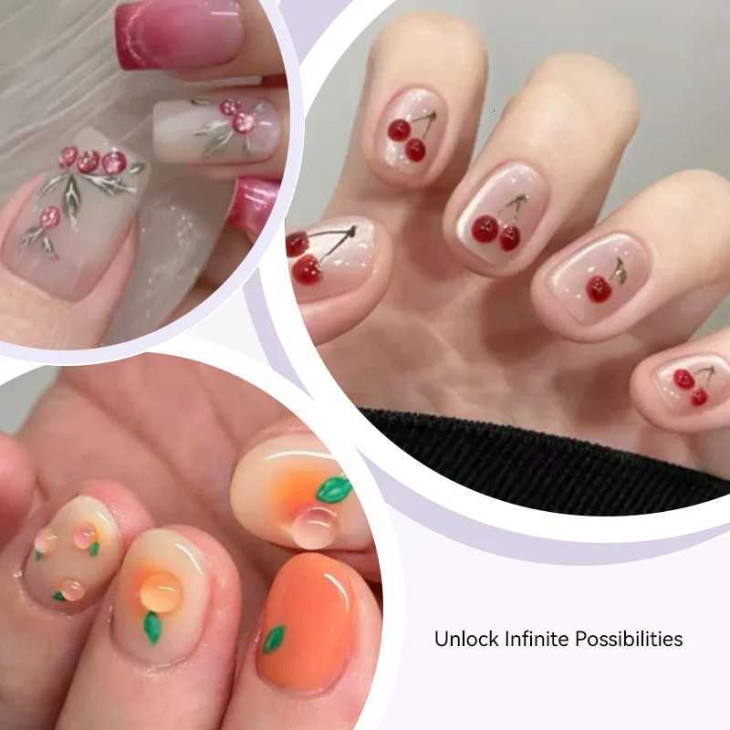 BORN PRETTY 15ml 5D Sculpting Gel Intricate Carvings Shapes Flower Fruit 3D Designs Nail Art Gel Varnish ManicureT251127