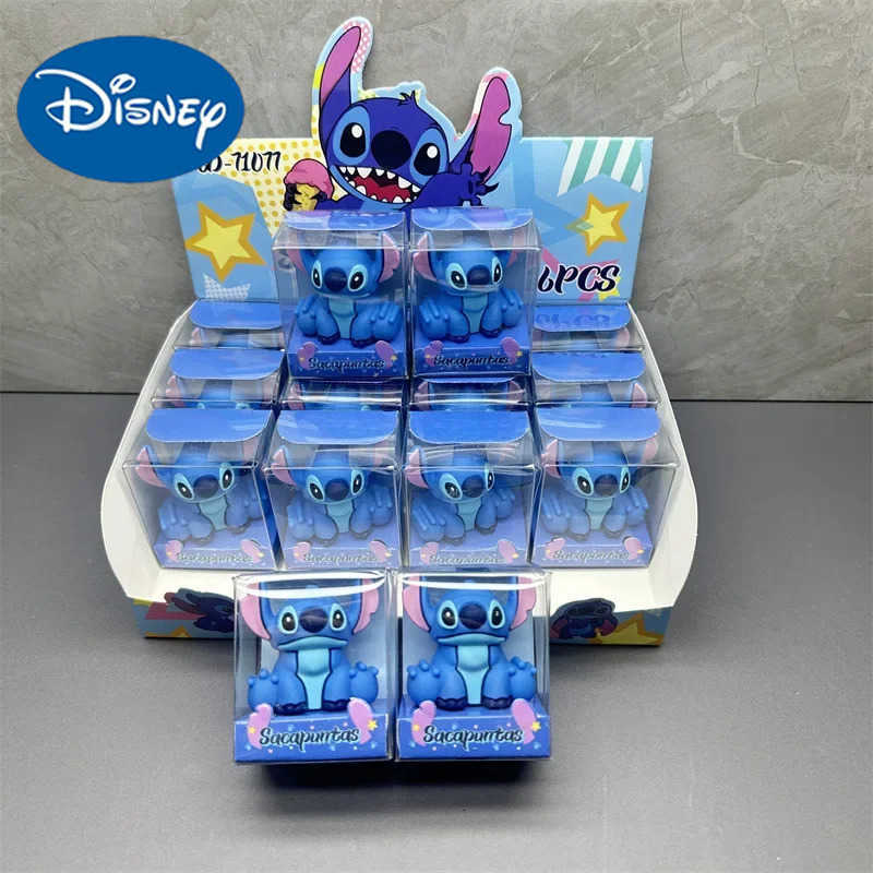 Disney Stitch Pencil Sharpener Cute Anime Cartoon School Supplies Kawaii Pencil Sharpener Student Learning Supplies Holiday Gift H251127