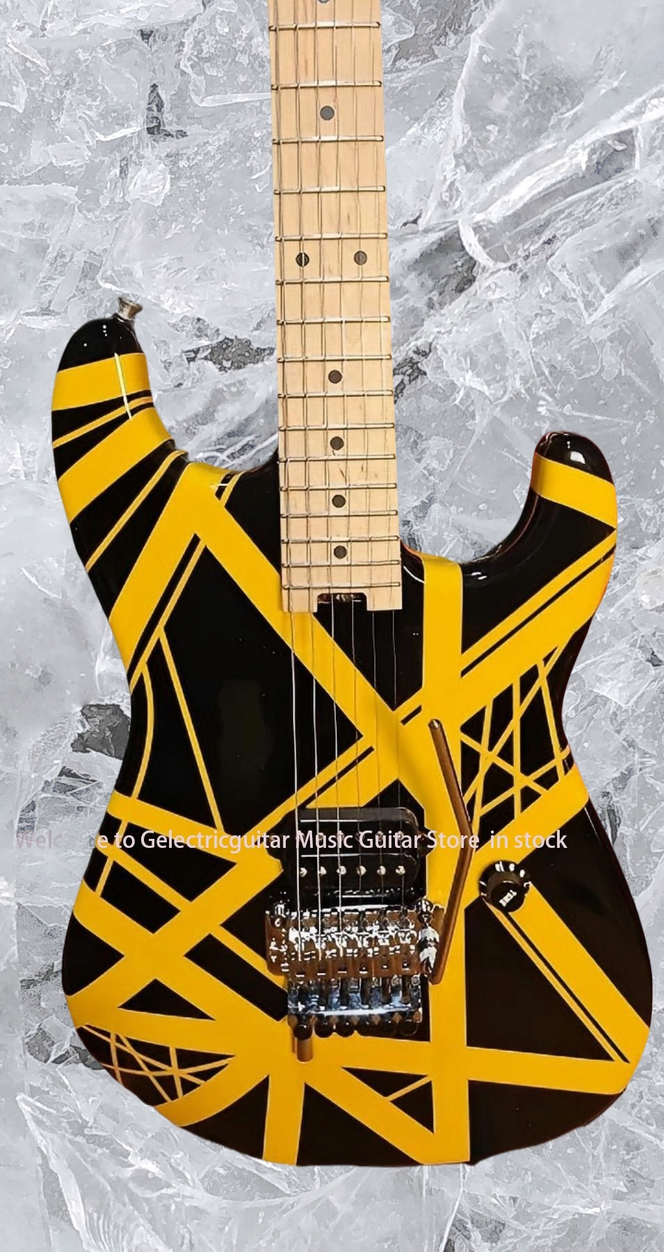 Hot Stripe Series Bumble Bee Hot2016 - Black Yellow Stripes Electric Guitar