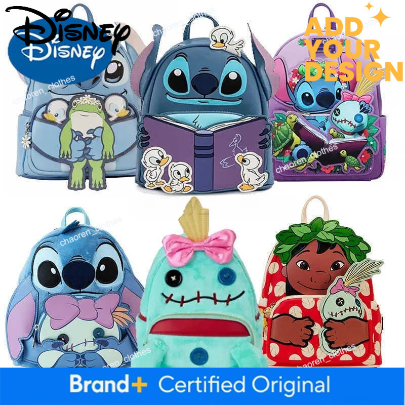 Disney custom Loungefly Stitch Scrump Buddy Mini BackpackXJ250506