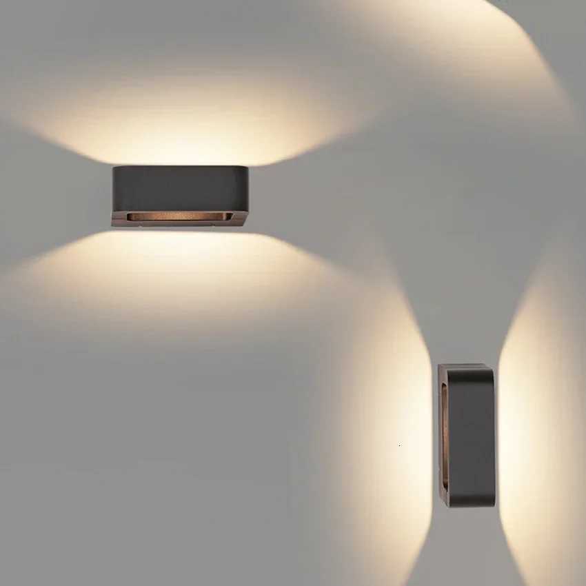 7W 12W Outdoor Waterproof Wall Lights Up and down Sconce For Porch Garden Indoor decor lighting AU66M251127