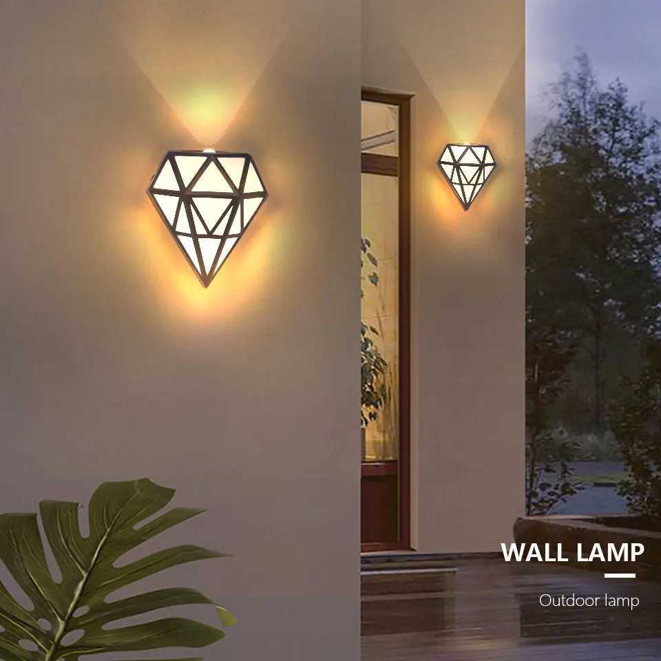 Led Outdoor Wall Light Waterproof IP66 3000K 4000K Outdoor indoor LED Wall Light Porch Lights Balcony Garden LightsM251127