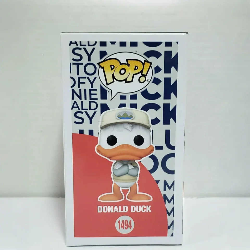 Disney Donald Duck Streetwear 1494 Figure Funko Pop 335 Inch Vinyl figure Collectible Limited Edition Model Kids Toy Gift H251127