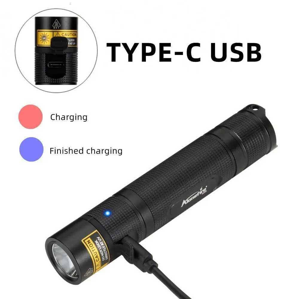 10W 365nm UV Flashlight USB Rechargeable Ultraviolet Black light Torch Pets Urine Cat tinea Money Ore Scorpion Detection LampW251127