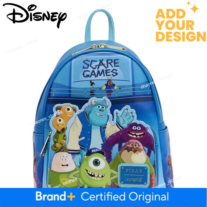 Loungefly Disney custom Pixar Up Work Partner Womens Double Shoulder Bag Wallet School Cartoon Backpack Birthday GiftXJ250506