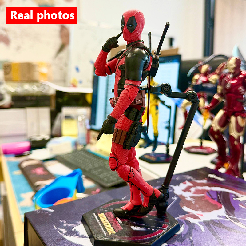 Authentic authorization Marvel ZD Toys Deadpool & Wolverine Action figures Deadpool Boxed Wolverine Collection Adult Action Figures Kids Toy