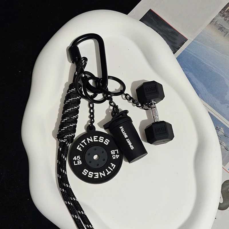 Fitness Keychain for Gym Lovers Premium Gift Sports Enthusiasts Accessories for Workout Bags Water Bottles D-shaped BuckleT251127