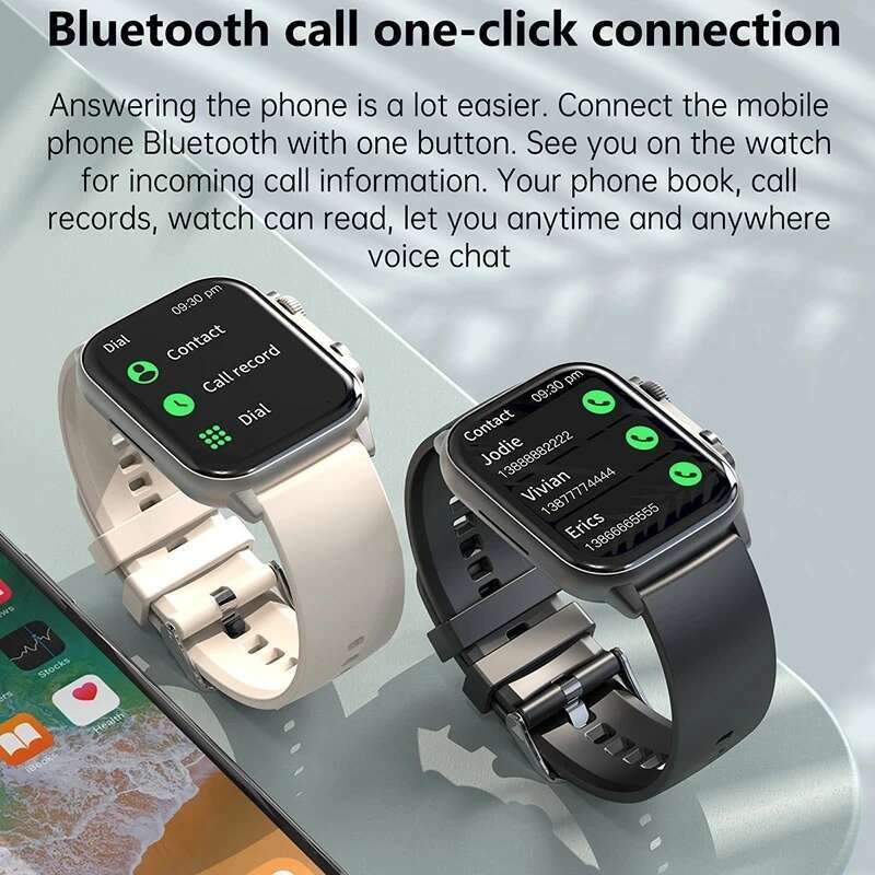 New 2 49mm Ultra 9 Series NFC Smart BT Call Waterproof Health Monitor Watches Men PK Hello Watch 3/HK8 por max/HK9
