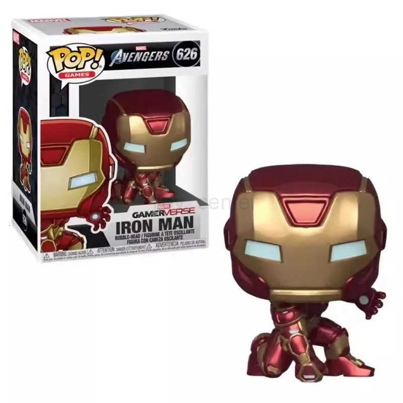 Disney Funko POP Marvel Spider-Man Loki Iron Man Miles Batman Captain America Thor Action Figure Toys for Boys Girls Gift Collectible H251127