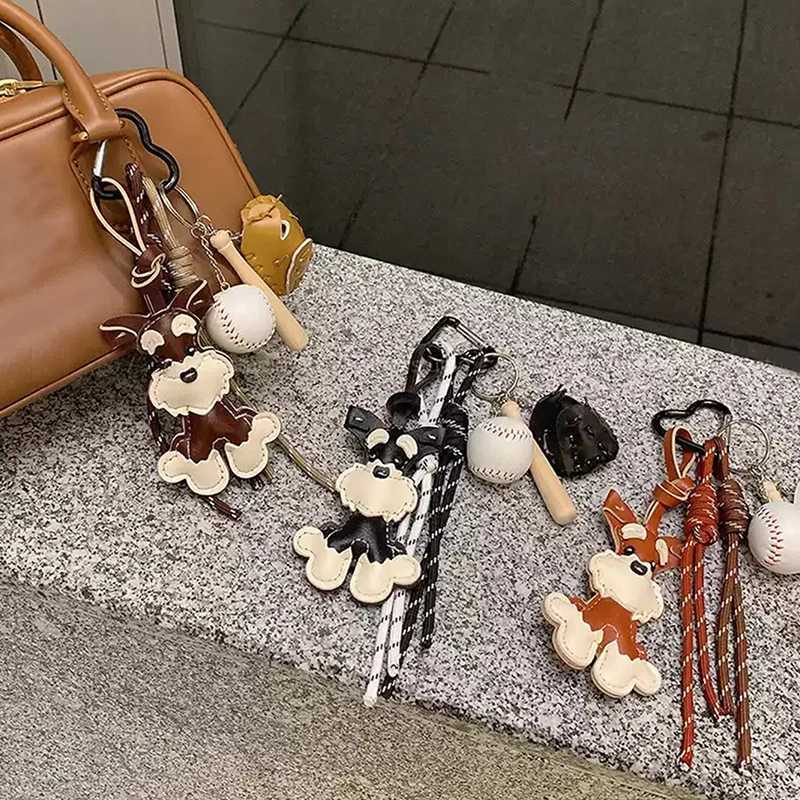 Cartoon Dog Keychains For Women Y2k Bag Pendant Couple Car Key Chains Jewelry Gift Decoration AccessoriesT251127