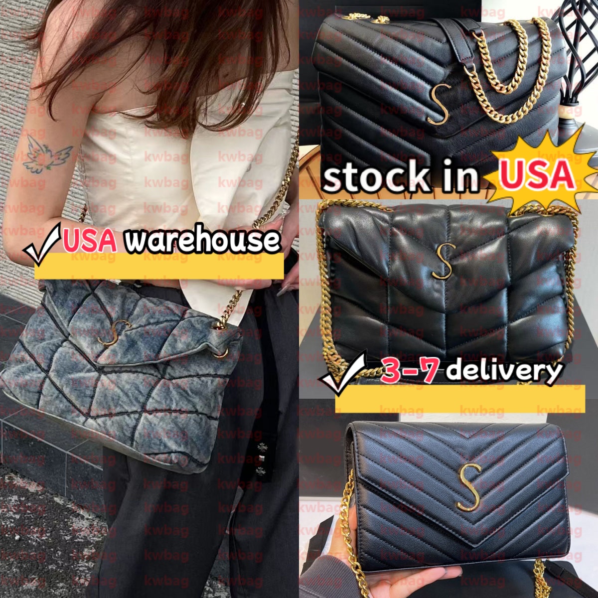 luxury denim bag High Quality Designer bag shoulder bags for women Luxury Wallet Purses Crossbody Designer Bag Woman Handbag Bags Designers Women Handbags 11