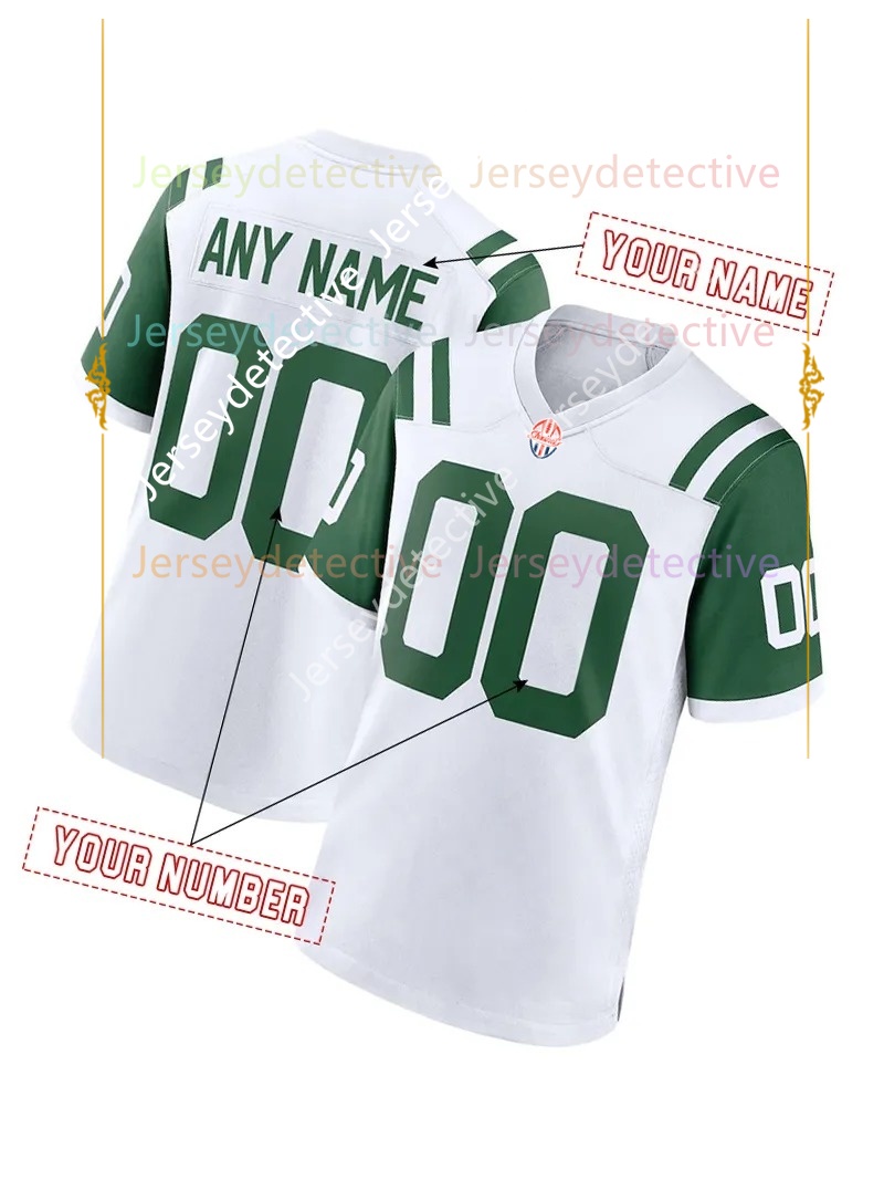 7 Justin Fields Football jersey Gardner Rodgers Allen Davis Hall Nwangwu Adams Charles Corley 5 Garrett Wilson 12 Joe Namath Custom Embroidered Letter