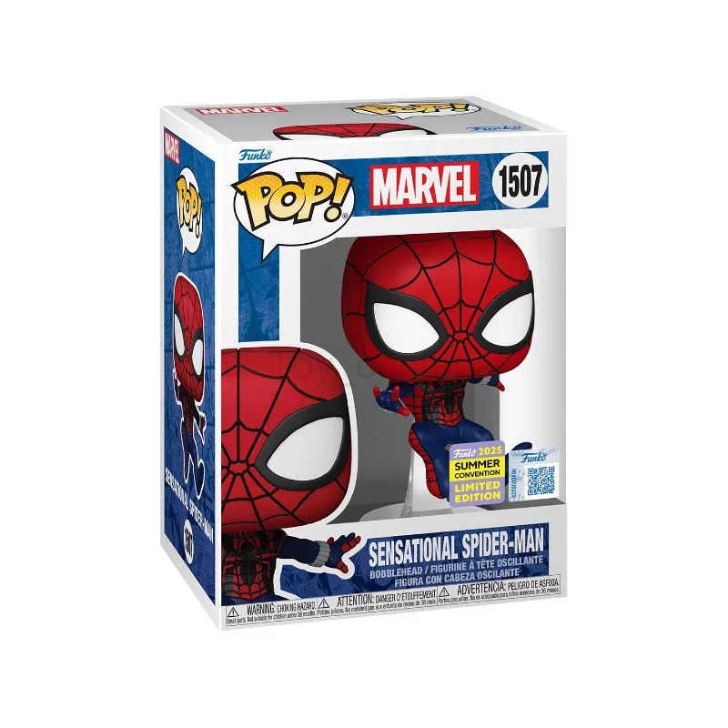 Disney FUNKO POP Marvel Hero Spider-Man Miles - Limited Edition Anime Action Desktop Decoration Ornament Model Toys Collectible Model H251127