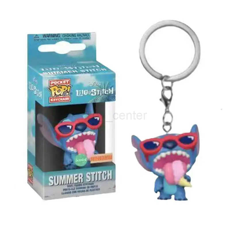 Disney Anime Keychain Cartoon Mickey Mouse Minnie Cute Doll Keychain Action Figures Collection Model Toys Boy Gift H251127