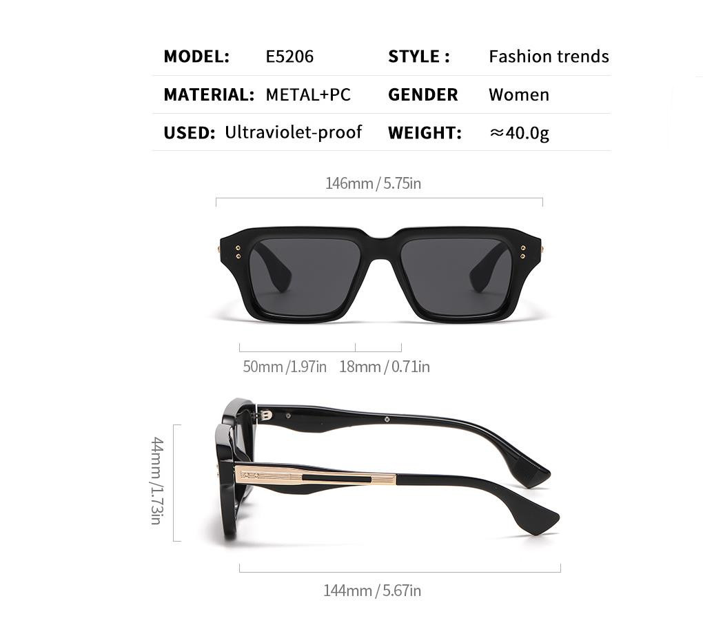 Designer Sunglasses For Men Women Sunglasses Polarized Sunglass Square Frame Sunglasses Luxury Goggle Pilot PC Frame UV400 Eyewear KO910