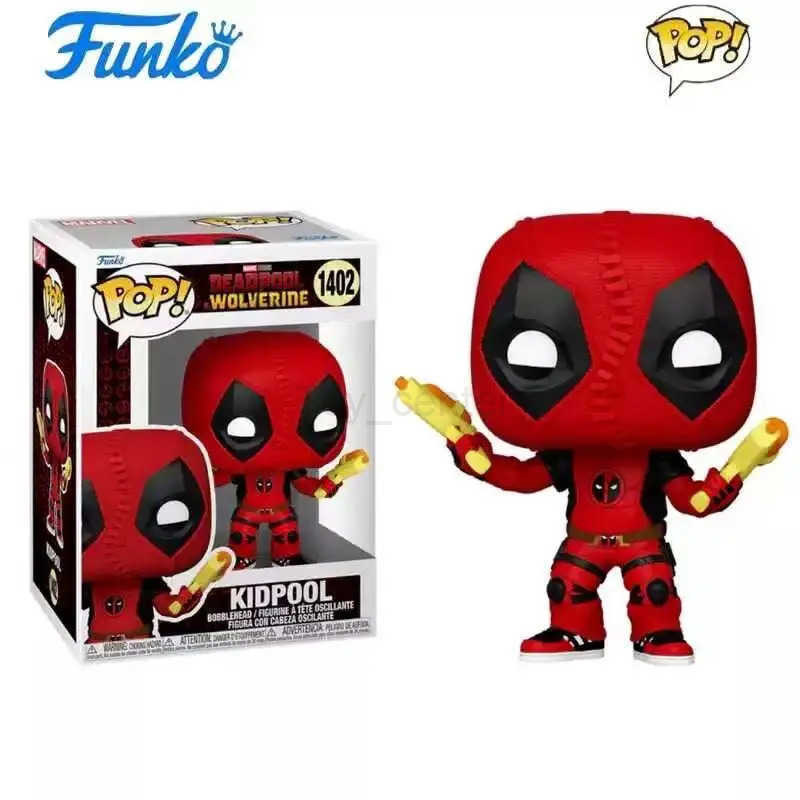Disney Funko Pop Deadpool 1400 1402 Vinyl Q Version Figure Model Ornament Decor Global Limited Edition Collectibles Toy Kid Gifts H251127