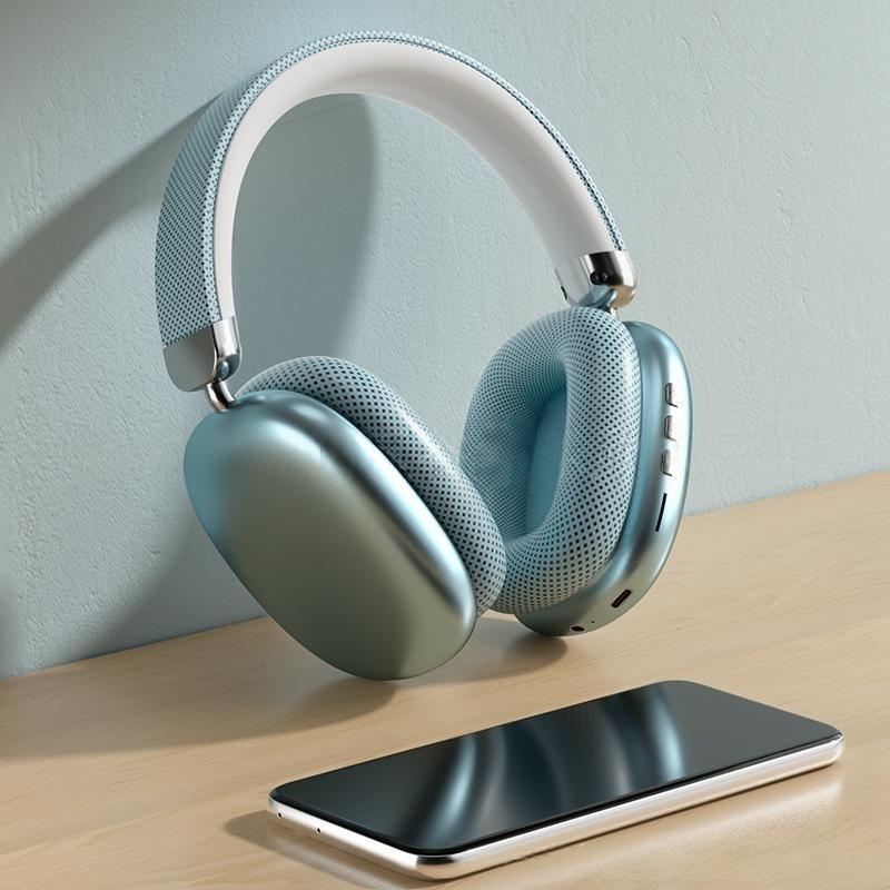 Over Ear Stereo Headphones Wireless: Skin Friendly Fit Strong Noise Reduction Lossless Sound and Long Battery Life for Gaming and Sports