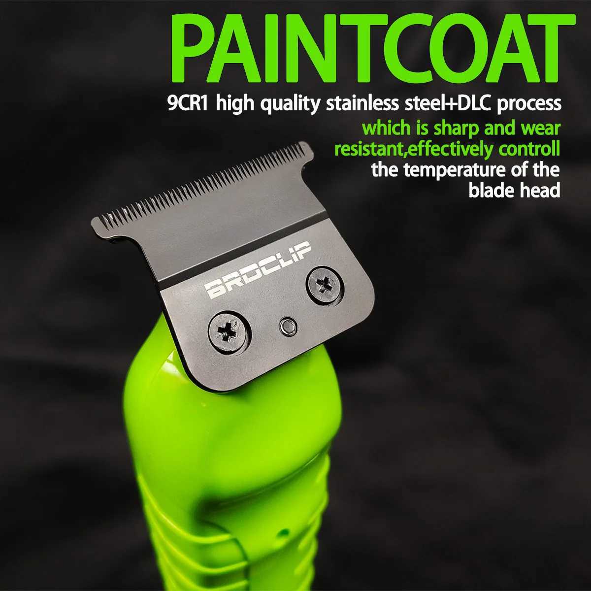 Professional Electric Trimmer BRDCLIP FA1T Mens Carving Oil Head Gradient Hair Salon Barber Shop Hair Clipper 7800RPM DLC BladeT251127