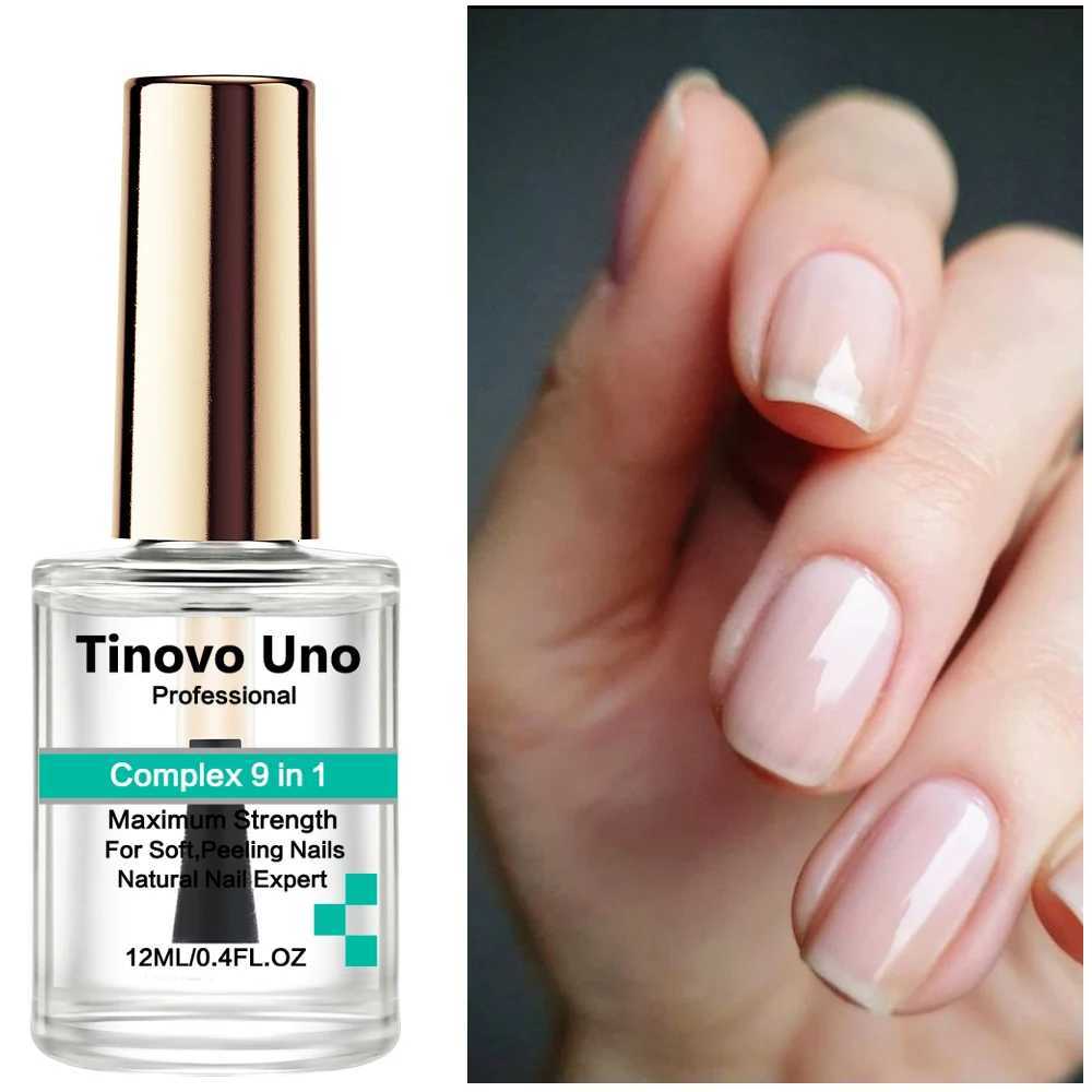 Tinovo Uno Natural Nail Growth Complex 9 IN 1 Nail Art Treatment Therapy for Repair Care Thin Brittle Nails Top Coat HardenerT251127