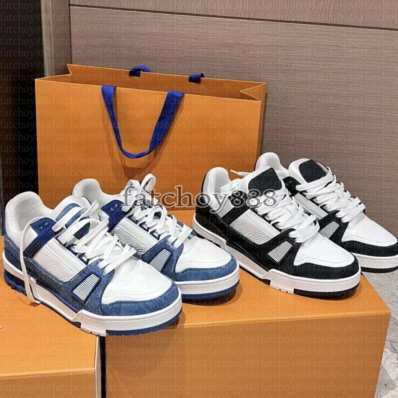 Designer shoes Embossed Shoes Skate sneaker trainers Casual shoes denim canvas leather white green red blue letter fashion platform mens womens low trainers 002