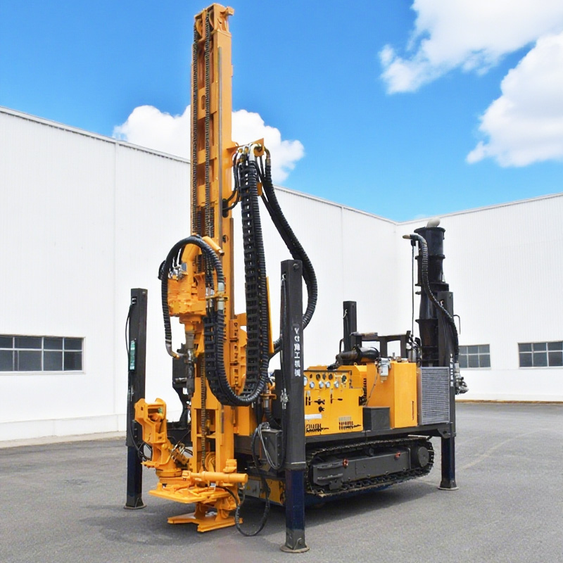 Efficient Mineral Exploration RC Reverse Circulation Borehole Drilling Rig 200m Depth for sale