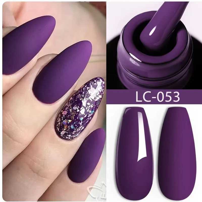 LILYCUTE Pink Purple Color Gel Nail Polish Spring Summer Semi Permanent For Manicure Soak Off Nail Art Gel VarnishT251127