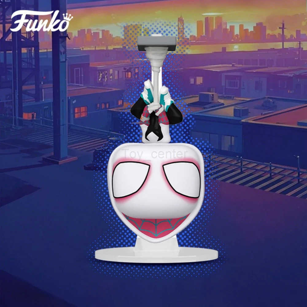 Disney Marvel Spider-Punk Action Figure Anime Series Mayday Parker Figure Model Original Limited Edition Collect Decoration Toys Gifts H251127