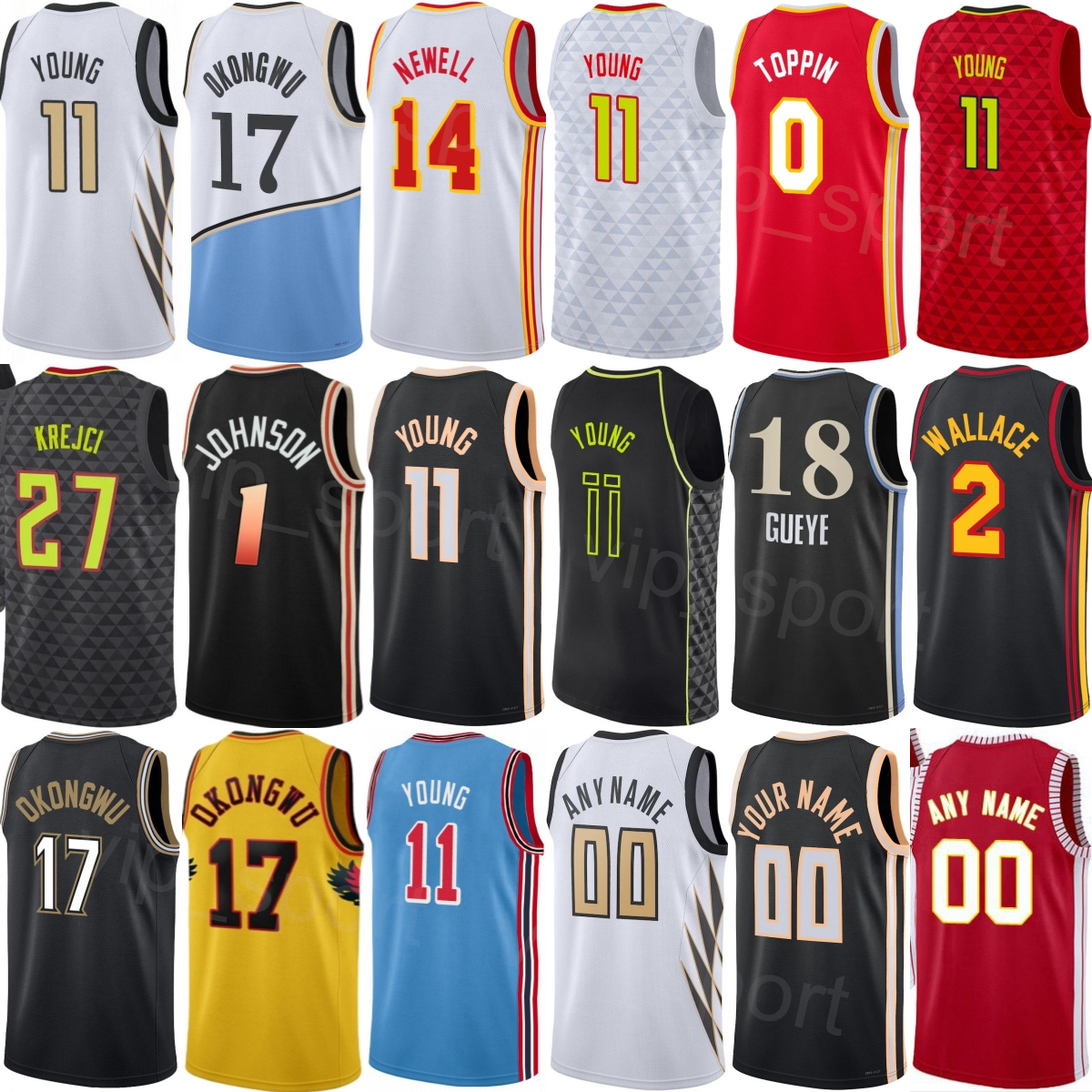 Stampa City 2026 Basket Nickeil Alexander-Walker Maglie Kid Man Lady Trae Young…