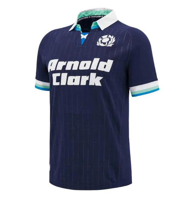 2025 2026 Scotland National Team Mens Rugby Jerseys 25 26 Scotland Home Away Blue Pink League Retro Indigenous Training Uniform Polo T-Shirts Top Size