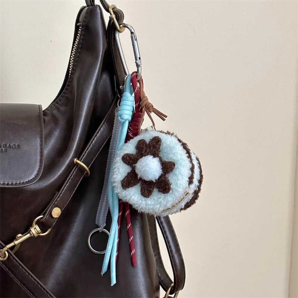 Trinkets japanese 2000s plush keychains cutecore bag charms Handmade DIY Afternoon Tea Series Bag Pendant Dessert Coffee PendantT251127