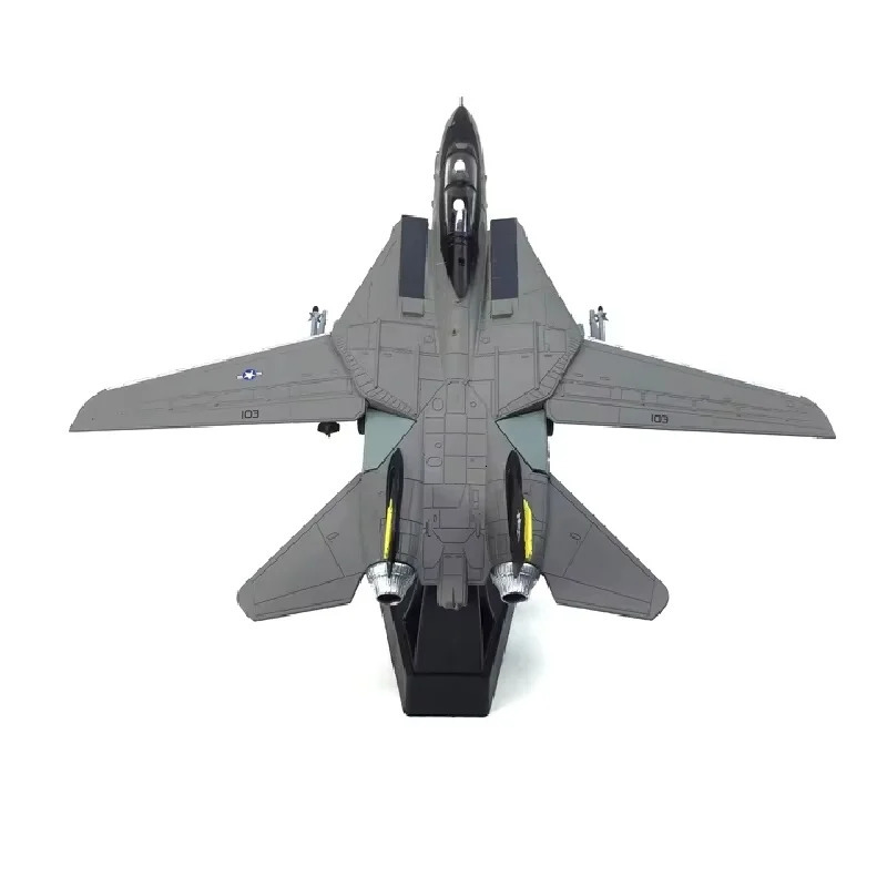 Nsmodel F-14 Tomcat Fighter Jet 1100 Scale Collectible Alloy Airplane Model Fully Assemble Wing Moving Non-Radio Controlled Toy 251111 - view 3