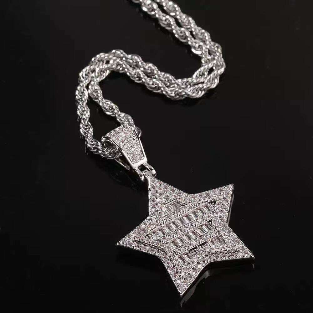 J Letter Round Cut Studded Moissanite VVS Customized Pendant Full Iced Hip Hop Style Unique Pendants Charms