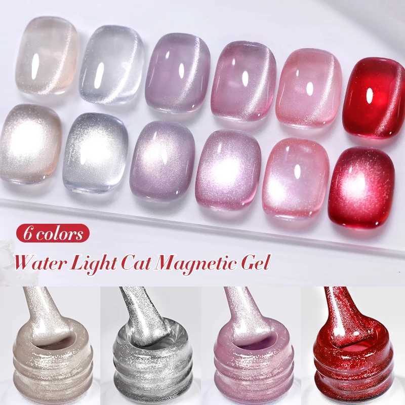 BORN PRETTY 10ml Silver Water Light Cat Magnetic Gel Nail Polish Nail Supplies Vernis Semi Permanent Gel for Fall Winter NailsT251127