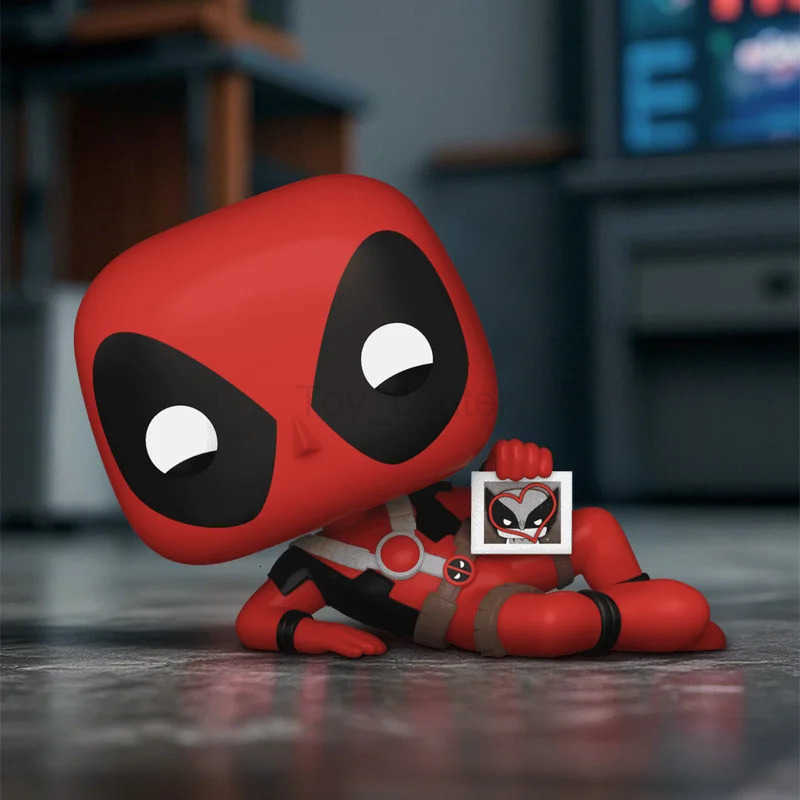 Disney Funko POP Original Deadpool Anime Figure Spider-Man Action Figure Toys for Boys Girls Kids Gift Collectible Model Ornaments H251127