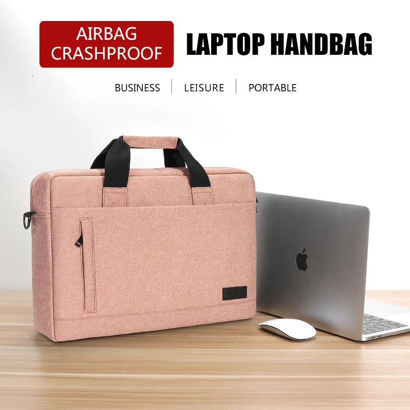 Laptop bag Sleeve Case Shoulder handBag For M1 M2 14 15 156 17 inch Air Pro 133 Asus Dell Notebook Briefcases 251126