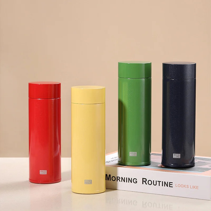 330ML Thermos Water Bottle With Tea Strainer Stainless Steel Car Sports Cup Keeps Cold and Heat Thermal Travel Mug 251114 W260226